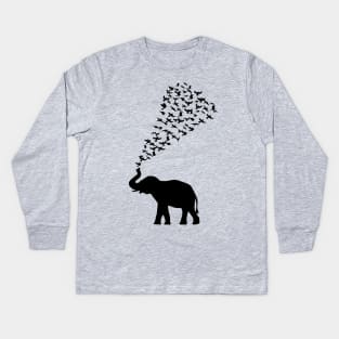 World Elephant Day Kids Long Sleeve T-Shirt